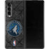 NBA Minnesota Timberwolves Dark Rust Galaxy Z Fold3 5G Skin
