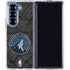 NBA Minnesota Timberwolves Dark Rust Galaxy Z Fold6 Clear Case