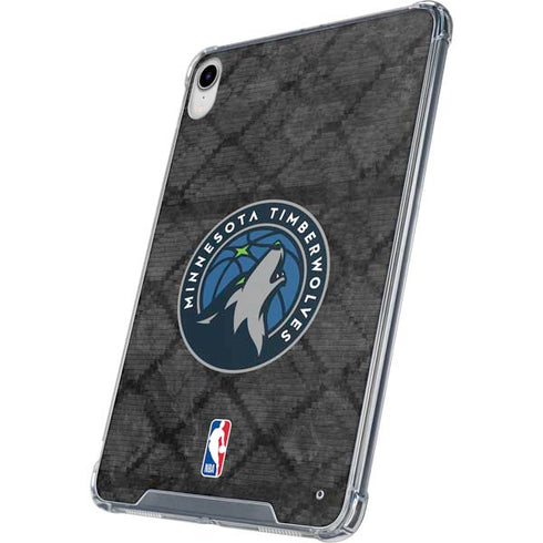 NBA Minnesota Timberwolves Dark Rust iPad 11th Gen (2025) Clear Case