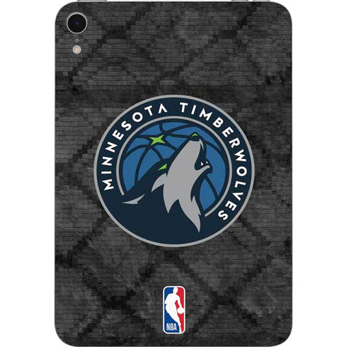 NBA Minnesota Timberwolves Dark Rust Apple iPad Mini Skin