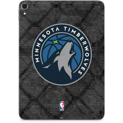 NBA Minnesota Timberwolves Dark Rust Apple iPad Pro Skin