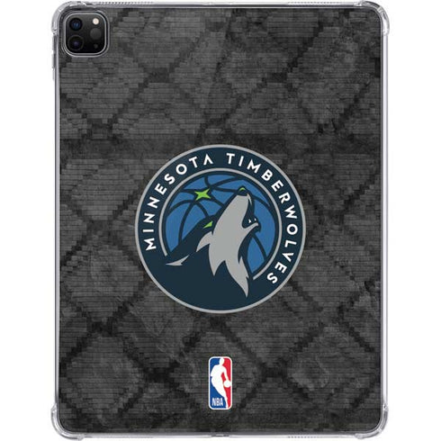 NBA Minnesota Timberwolves Dark Rust iPad Pro 11in (2024) Clear Case