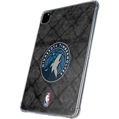 NBA Minnesota Timberwolves Dark Rust iPad Pro 11in (2024) Clear Case