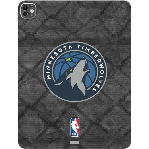 NBA Minnesota Timberwolves Dark Rust iPad Pro 13in M4 (2024) Skin