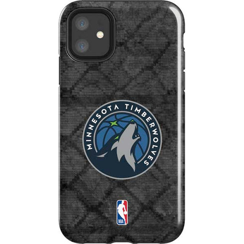 NBA Minnesota Timberwolves Dark Rust iPhone 11 Impact Case