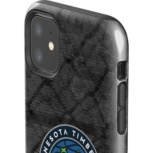 NBA Minnesota Timberwolves Dark Rust iPhone 11 Impact Case
