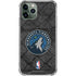 NBA Minnesota Timberwolves Dark Rust iPhone 11 Pro Max Clear Case