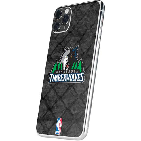 NBA Minnesota Timberwolves Dark Rust iPhone 11 Pro Max Skin
