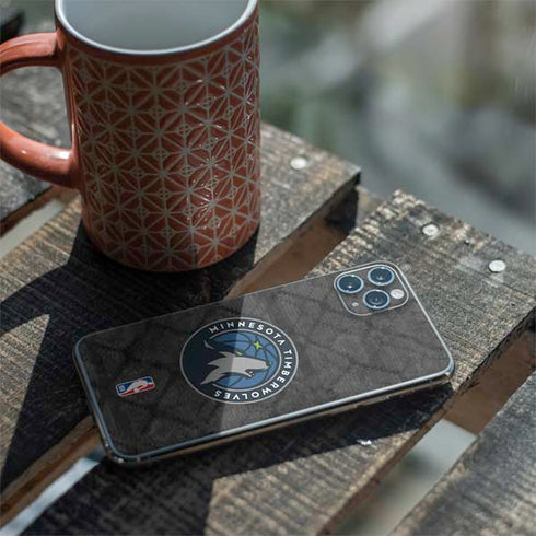 NBA Minnesota Timberwolves Dark Rust iPhone 11 Pro Max Skin