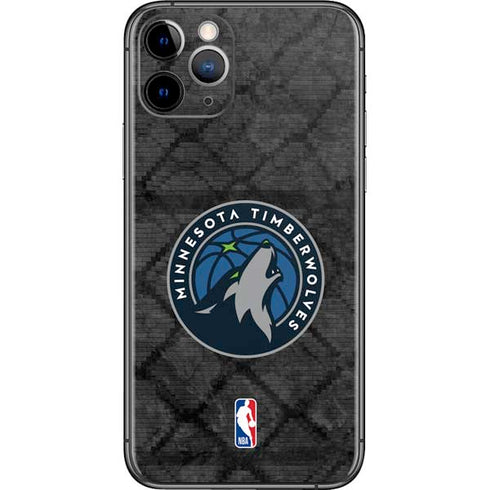 NBA Minnesota Timberwolves Dark Rust iPhone 11 Pro Skin