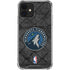 NBA Minnesota Timberwolves Dark Rust iPhone 12 Clear Case