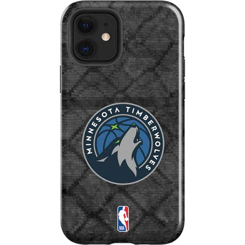 NBA Minnesota Timberwolves Dark Rust iPhone 12 Impact Case