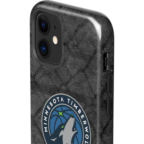 NBA Minnesota Timberwolves Dark Rust iPhone 12 Impact Case