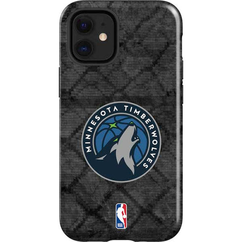 NBA Minnesota Timberwolves Dark Rust iPhone 12 Mini Impact Case