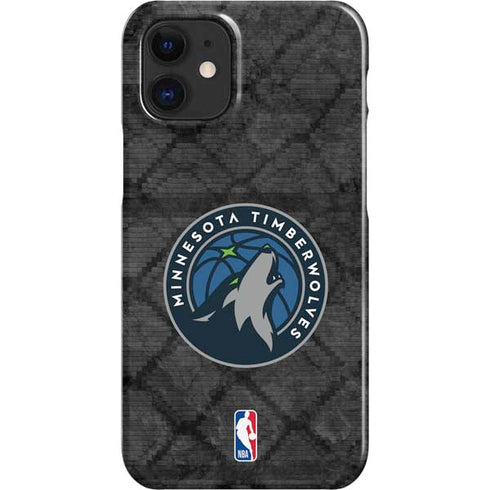 NBA Minnesota Timberwolves Dark Rust iPhone 12 Mini Lite Case