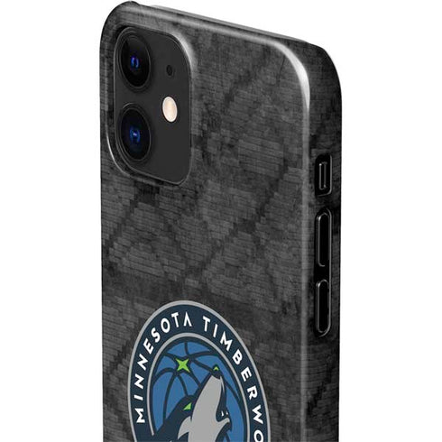 NBA Minnesota Timberwolves Dark Rust iPhone 12 Mini Lite Case