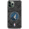 NBA Minnesota Timberwolves Dark Rust iPhone 12 Pro Clear Case