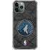 NBA Minnesota Timberwolves Dark Rust iPhone 12 Pro Clear Case