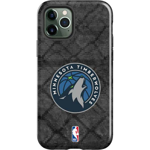NBA Minnesota Timberwolves Dark Rust iPhone 12 Pro Impact Case