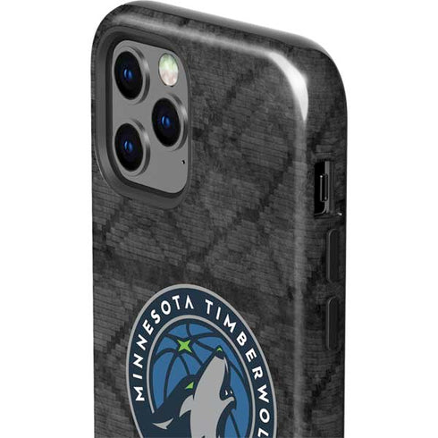 NBA Minnesota Timberwolves Dark Rust iPhone 12 Pro Impact Case