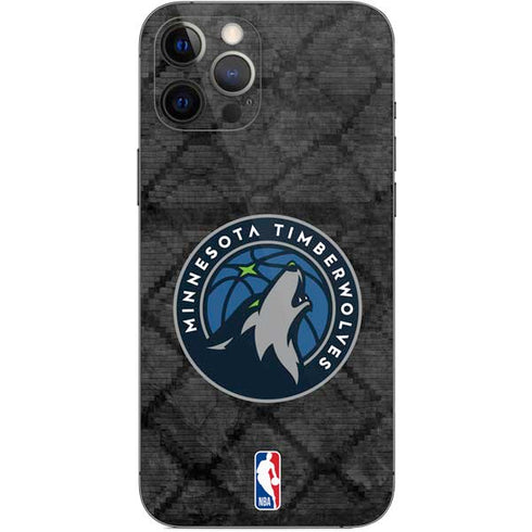 NBA Minnesota Timberwolves Dark Rust iPhone 12 Pro Max Skin