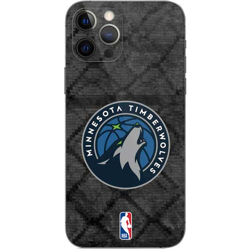 NBA Minnesota Timberwolves Dark Rust iPhone 12 Pro Skin