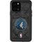 NBA Minnesota Timberwolves Dark Rust iPhone 12 Pro Waterproof Case