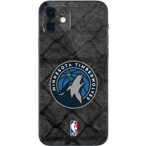 NBA Minnesota Timberwolves Dark Rust iPhone 12 Skin