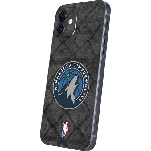 NBA Minnesota Timberwolves Dark Rust iPhone 12 Skin