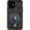 NBA Minnesota Timberwolves Dark Rust iPhone 12 Waterproof Case