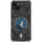 NBA Minnesota Timberwolves Dark Rust iPhone 13 Clear Case
