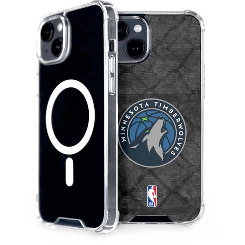 NBA Minnesota Timberwolves Dark Rust iPhone 13 MagSafe Case