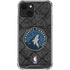 NBA Minnesota Timberwolves Dark Rust iPhone 13 Mini Clear Case