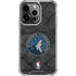 NBA Minnesota Timberwolves Dark Rust iPhone 13 Pro Clear Case