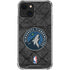 NBA Minnesota Timberwolves Dark Rust iPhone 14 Clear Case