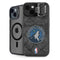NBA Minnesota Timberwolves Dark Rust iPhone 14 Kickstand Case