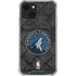 NBA Minnesota Timberwolves Dark Rust iPhone 14 Plus Clear Case
