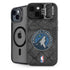 NBA Minnesota Timberwolves Dark Rust iPhone 14 Plus Kickstand Case