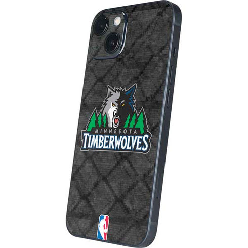 NBA Minnesota Timberwolves Dark Rust iPhone 15 Plus Skin