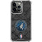 NBA Minnesota Timberwolves Dark Rust iPhone 14 Pro Clear Case