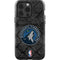 NBA Minnesota Timberwolves Dark Rust iPhone 14 Pro Impact Case
