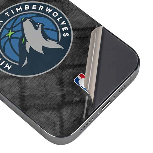 NBA Minnesota Timberwolves Dark Rust iPhone 14 Pro Max Skin