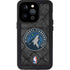 NBA Minnesota Timberwolves Dark Rust iPhone 14 Pro Waterproof Case
