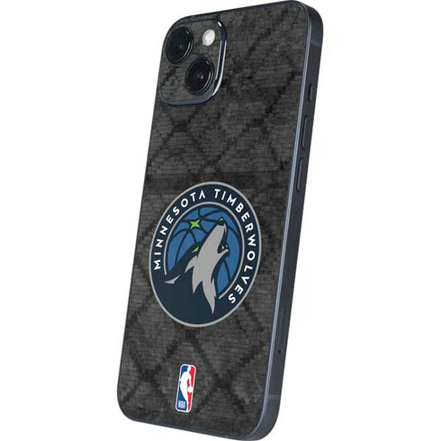 NBA Minnesota Timberwolves Dark Rust iPhone 14 Skin