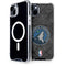 NBA Minnesota Timberwolves Dark Rust iPhone 15 Plus MagSafe Case