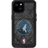 NBA Minnesota Timberwolves Dark Rust iPhone 15 Plus Waterproof Case