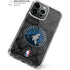 NBA Minnesota Timberwolves Dark Rust iPhone 15 Pro Clear Case