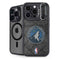 NBA Minnesota Timberwolves Dark Rust iPhone 15 Pro Kickstand Case
