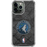 NBA Minnesota Timberwolves Dark Rust iPhone 15 Pro Max Clear Case