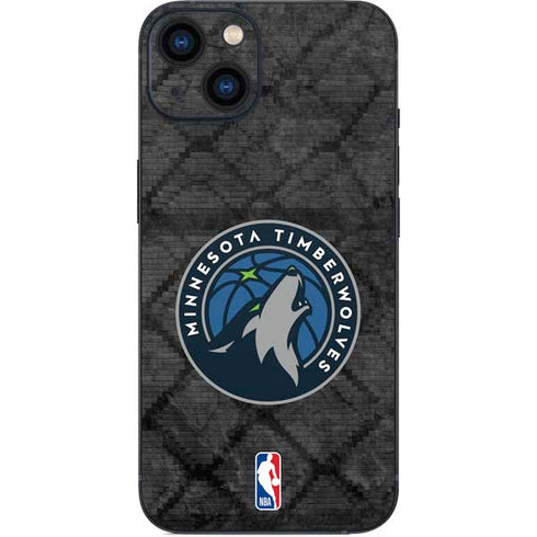 NBA Minnesota Timberwolves Dark Rust iPhone 15 Skin